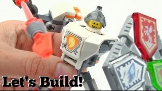 LEGO NEXO KNIGHTS Battle Suit Lance 70366  Lets Build [upl. by Gierc283]