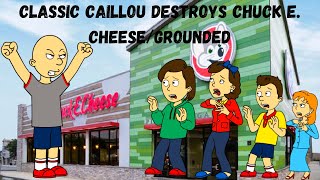 Classic Caillou Destroys Chuck E CheeseGrounded S3 EP44 [upl. by Anoiuq]