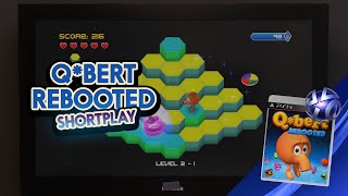 Qbert Rebooted  2014  3D Remake of an Arcade Classic  Playstation 3 PSN GAME [upl. by Aynnat]