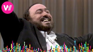 Luciano Pavarotti O Sole Mio with Italian and English subtitles [upl. by Luwana]