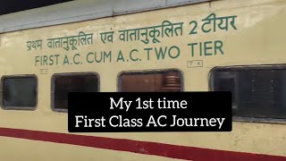 Kanchan Kannya Express First Class Journey  1st Experience  13149 13150 SDAH to APDJ Via Siliguri [upl. by Darcia]