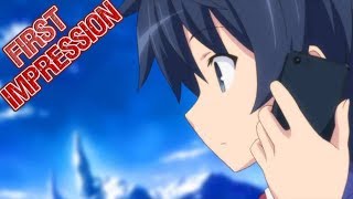 Isekai Wa Smartphone Totomoni Anime First Impression [upl. by Inimak]