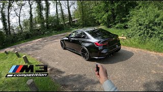 POV 2024 BMW G80 M3 Competition XDRIVE  Country Roads amp Autobahn Pure Drive Vibes [upl. by Scully]