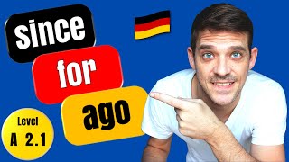 Seit oder Vor  Since for and ago Explained  German Time Prepositions  YourGermanTeacher [upl. by Ahseekan]