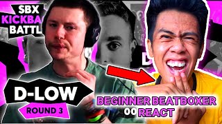 BEGINNER REACTS  Dlow  Round 3  Final  DLOW vs ZEKKA  SBX KICKBACK BATTLE 2021 REACTION 🔥 [upl. by Anoif]