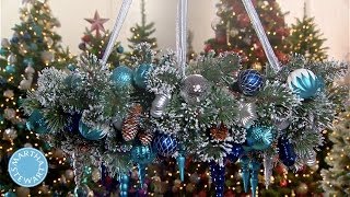 LEARN amp DO Wreath Chandelier  Martha Stewart [upl. by Refinne]