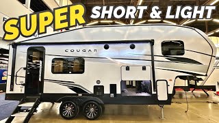 SUPER short amp light fifth wheel RV  2024 Keystone Cougar Sport 2100RK [upl. by Andromache]