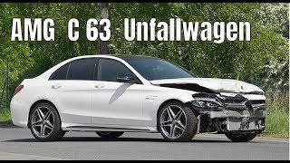 Mercedes AMG C 63 Unfallwagen  AnkaufBundesweit [upl. by Aksel]