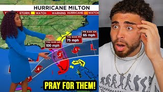 IM LEAVING Hurricane Milton is Getting Worse Actual Footage [upl. by Rihana]