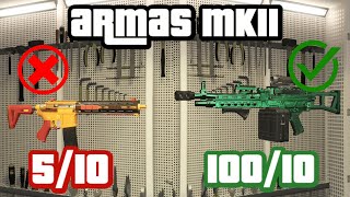 TODAS las ARMAS MK2  MKII del GTA Online ¿Valen la pena [upl. by Chaffee]