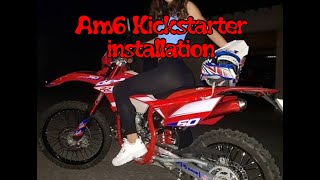 How to install am6 kickstarter kupplung [upl. by Kcirednek]