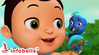 पहाट झाली सांगतं कोण  Marathi Rhymes amp Balgeet  Infobells [upl. by Leonora]