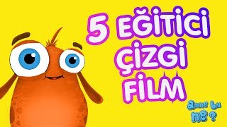 Eğlenceli 5 Eğitici Çizgi Film  Okul Öncesi Eğitici Çizgi Film  Anne Bu Ne [upl. by Bekah523]