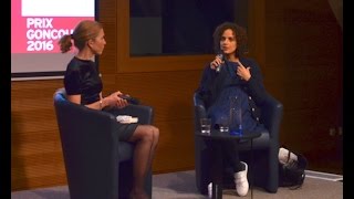 Rencontre avec Leïla Slimani Prix Goncourt 2016 à lIPW  16022017 [upl. by Adekram]