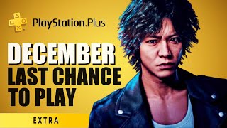 13 Games Leaving PS Plus Extra in December 2024  Last Chance To Play [upl. by Jone]