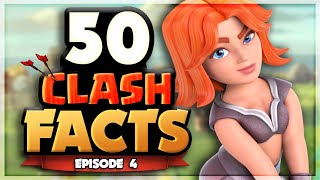 50 Random Facts About Clash of Clans Episode 4 [upl. by Nenerb]