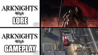 Arknights Lore VS Gameplay Victoria Edition [upl. by Ansilma551]