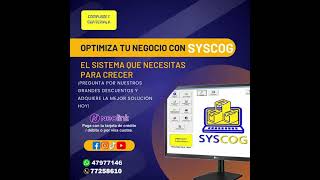 Optimiza tu negocio con SYSCOG el sistema que necesitas para crecer [upl. by Leunamesoj]