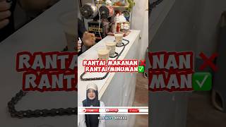 Rantai makanan vs rantai minuman shortvideo minumanviral [upl. by Loseff873]