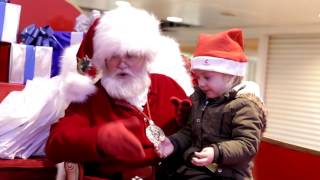 Santa signing to child [upl. by Aletsirc]