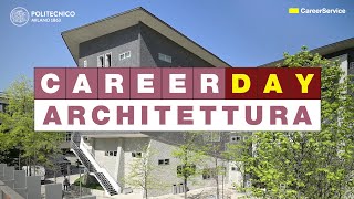 Career Day Architettura 2024 [upl. by Heti6]