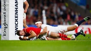 England v Wales  Match Highlights amp Tries [upl. by Hgielac90]