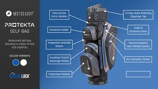 2022 Motocaddy PROTEKTA Bag Features [upl. by Teplica]