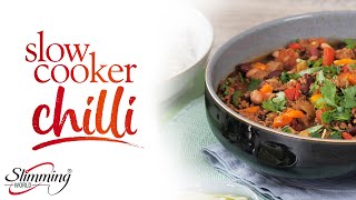 Slimming World slow cooker chilli 🌶️Full recipe in the description below slimmingworld chilli [upl. by Mareld]