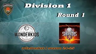 Atlasbasket  Div 1Round 1  WONDER KIDS vs SHAKERS [upl. by Shurlocke]