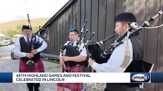 49th Highland Games and Festival celebrated in Lincoln [upl. by Oicnedif]