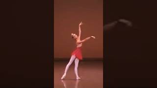 Ekaterina Osmolkina performing variation of Diana from Diana and Actaeon PDD ballet mariinsky [upl. by Lucania]