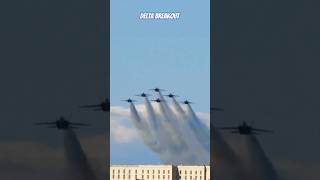 The Blue Angels Delta Breakout over Alcatraz Island [upl. by Earesed]