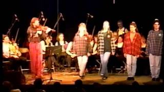 Alasdair Fraser and Four on the Floor Cape Breton stepdancers  BSFR [upl. by Ghassan]