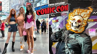 NEW YORK CITY Walking Tour 4K  NEW YORK COMIC CON 2024 [upl. by Zedekiah888]