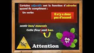 Adverbe vs adjectif [upl. by Dorelle]