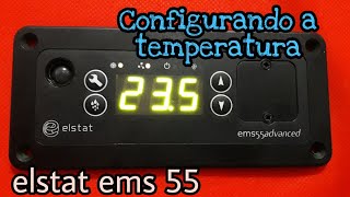 Como regular a temperatura do controlador elstat ems 55 geladeira [upl. by Sachsse]