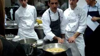 Rigatoni alla Carbonara alle SCUOLE DEL GAMBEROROSSO [upl. by Ellsworth496]