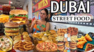 Top Dubai🇦🇪Street Food🥘Challenge  Dahi bhalla Golgappe vada pao chole bhature Shilpa challenge [upl. by Yrkcaz]