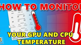 How to Monitor CPU Temperature Windows 10 Intel AMD [upl. by Thill]