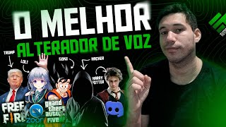 MELHOR Alterador de Voz para PC com IA Modificador de Voz para PC VoiceWave [upl. by Guglielma]