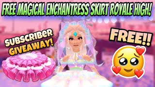 GIVEAWAY MAGICAL ENCHANTRESS ROYALE HIGH NEW TOGGLES ROYALE HIGH UPDATE roblox royalehigh rh [upl. by Stichter]