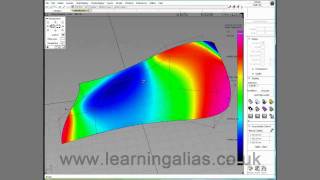 Autodesk Alias Tutorial Trim Curve Fit  full HD preview [upl. by Enaitsirk]