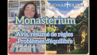 Monasterium  résumé de règles avis et problèmes déquilibre [upl. by Llenor943]