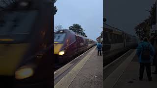 222018 passes Long Eaton with an EMR service to Sheffield train eastmidlandsrailway [upl. by Malonis]