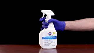 Clorox Healthcare Bleach Germicidal Spray Review [upl. by Haissi]