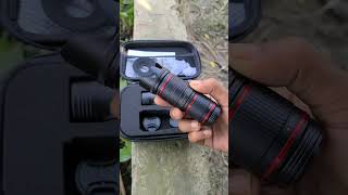 Unboxing 128x mobile lens photography telephotolens cameraequipment photography [upl. by Adnaval]