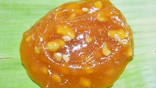 Tirunelveli Halwa Recipe  Wheet Halwa  Ghodhumai Halwa Diwali Special [upl. by Alletse]