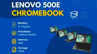 Lenovo 500e Chromebook 2nd Gen Laptop Preview [upl. by Emie]