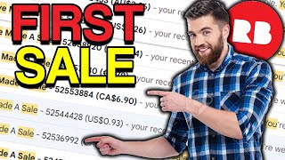 Make Your First Sale With This Redbubble Strategy [upl. by Chantalle672]