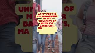 University of Milan DSU Scholarship [upl. by Bittner534]